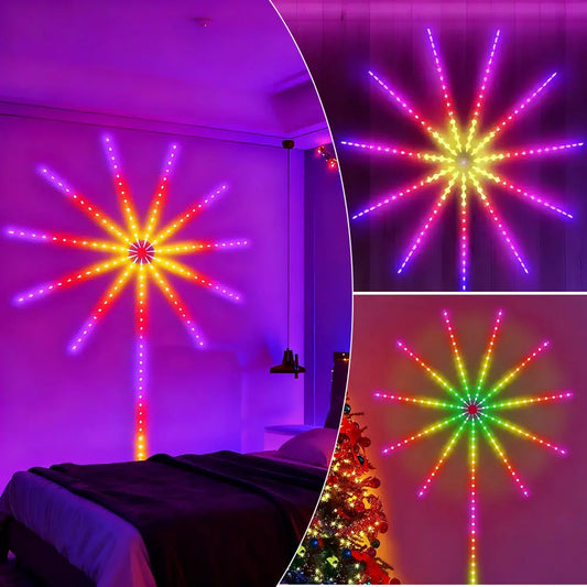 Guirnalda Fuego Artificial de Pared USB